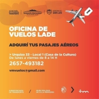 Próximos vuelos Buenos Aires- Villa Mercedes🛬